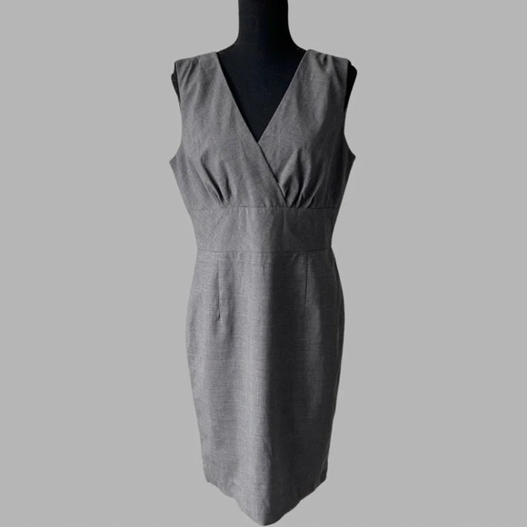 Banana Republic Stretch Wool Career Sheath Dress - Picture 1 of 14